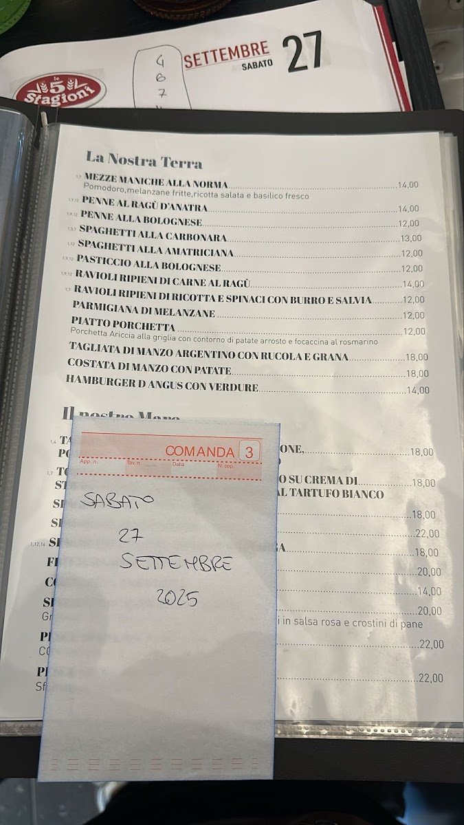 Menu Pizzeria Ristorante Scufiot M&c Sottomarina-1