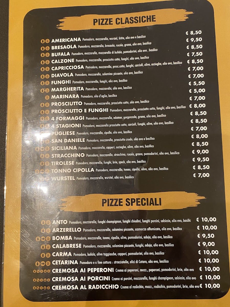 Menu Pizzeria Ristorante Scufiot M&c Sottomarina-4